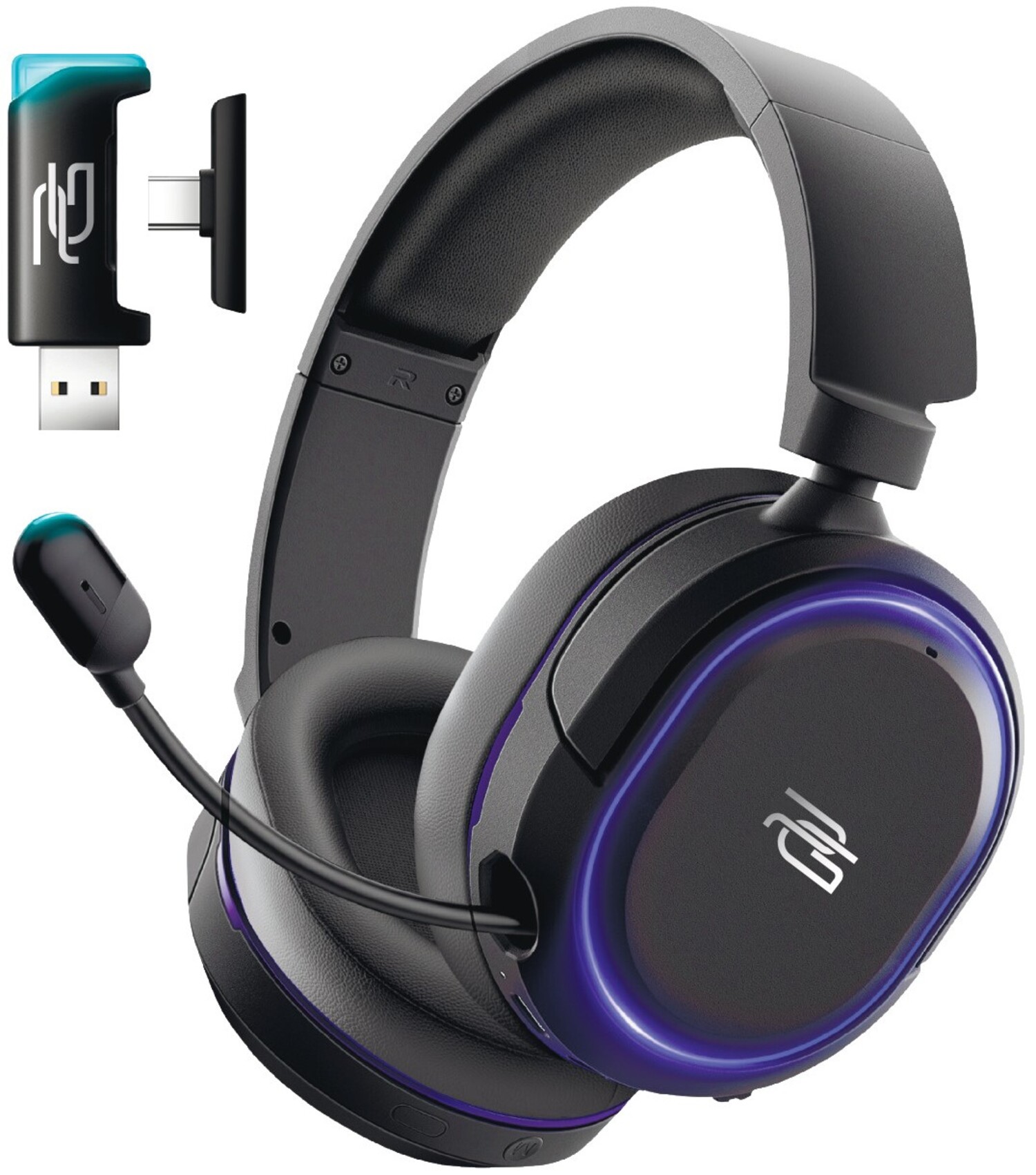 Гарнітура бездротова ігрова Proove Gaming Rapture (APP) Black (GHRP00010001) - Фото 1