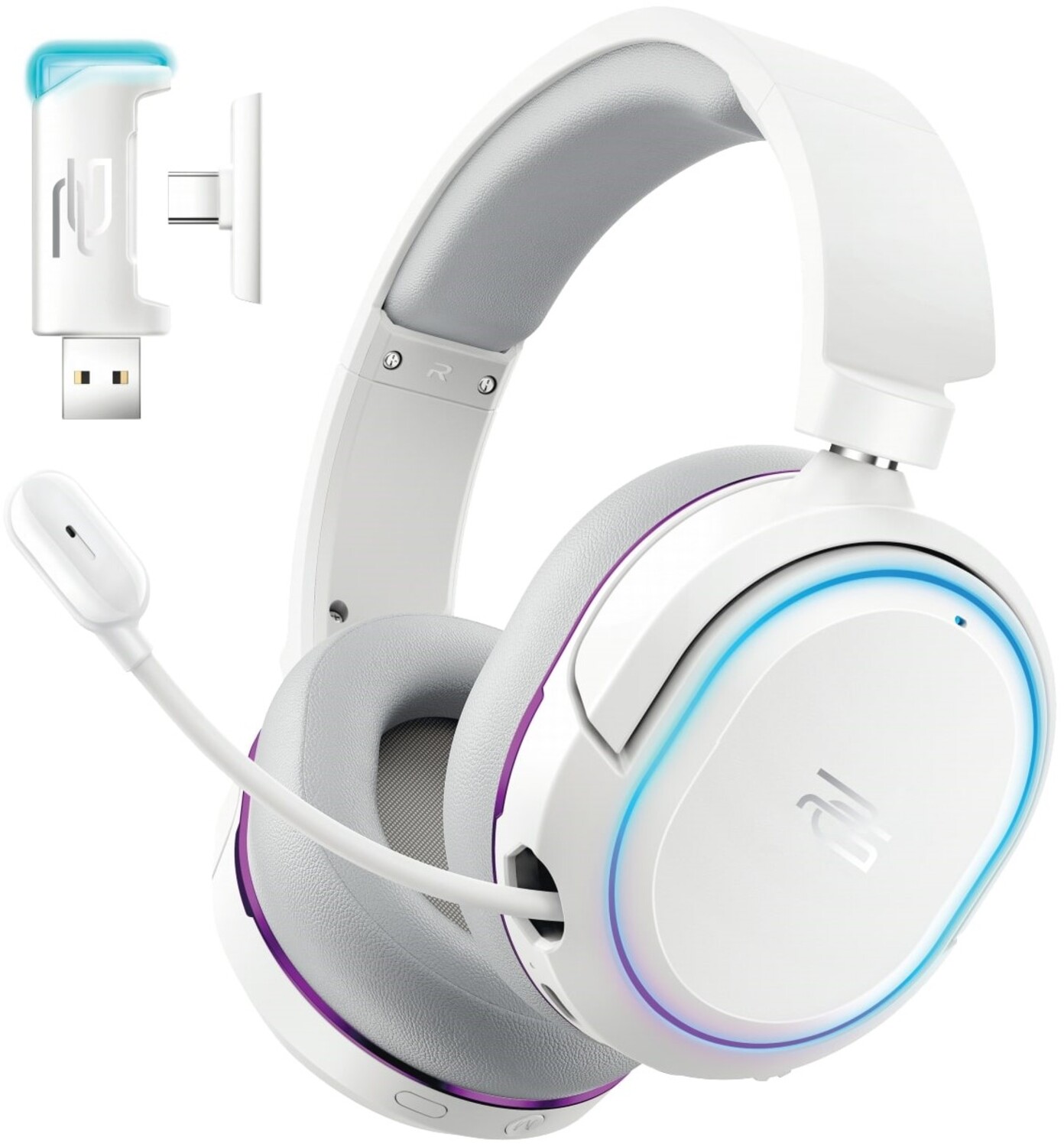 Гарнітура бездротова ігрова Proove Gaming Rapture (APP) White (GHRP00010002) - Фото 1