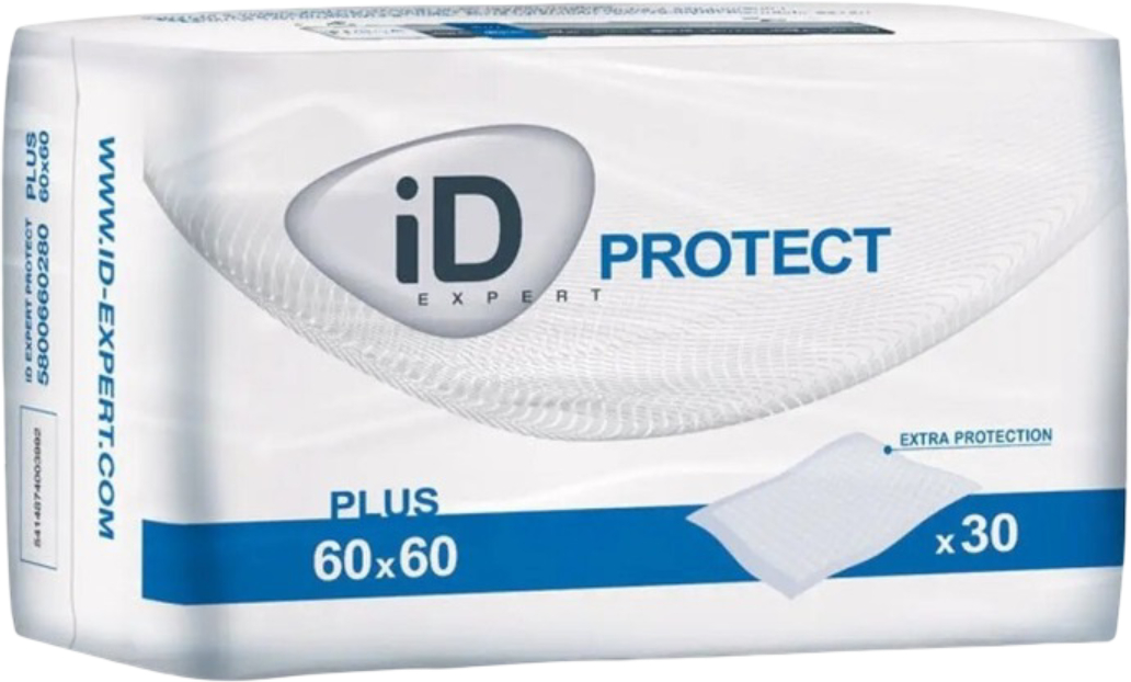 Одноразовая пеленка ID Protect Consumer 60x60 Plus 30 шт. (5414874003992) - Фото 1