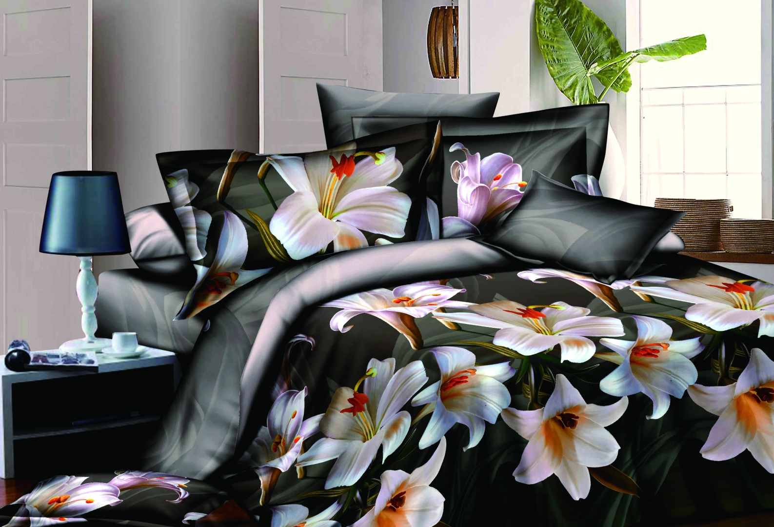 Комплект постільної білизни Word of Dream SY H1095 сатин 150х215 (09995) - Фото 1