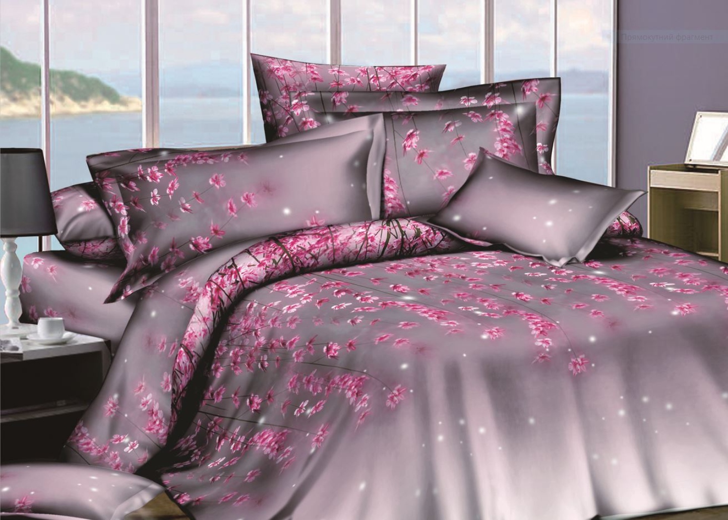 Комплект постільної білизни Word of Dream H1791 сатин 150х215 (10412) - Фото 1