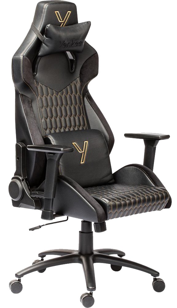 Крісло для геймерів YENKEE YGC 110GD ONYX - Фото 1
