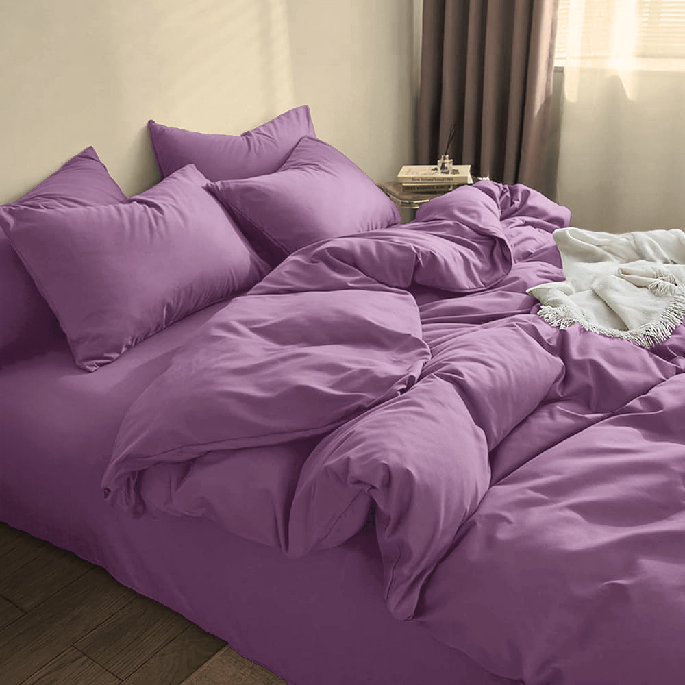 Комплект постельного белья Zastelli 16-3310 Lavander Herb бязь 2х145х210 Розовый (19033) - Фото 1