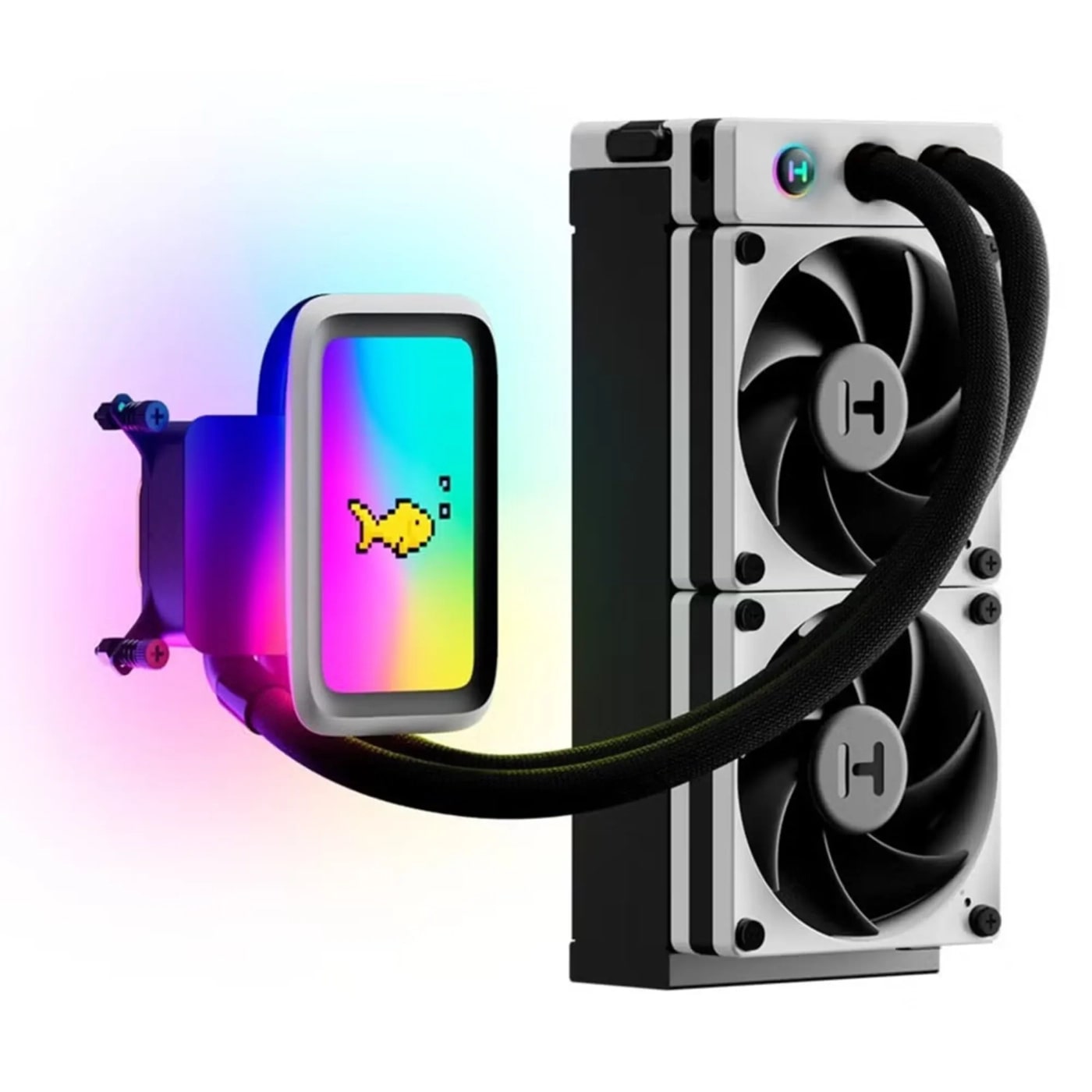 Водяная система охлаждения Hyte HYTE THICC Q60 (FAN-HYTE-Q60-BW) - Фото 1