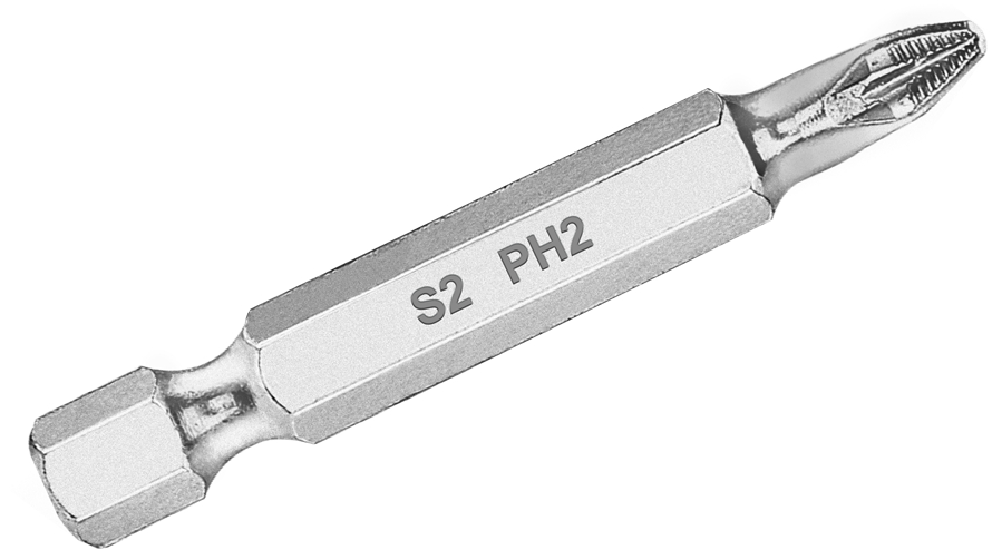 Біта для викрутки Total PH2 50 мм 10 шт. (TAC16PH223) - Фото 1