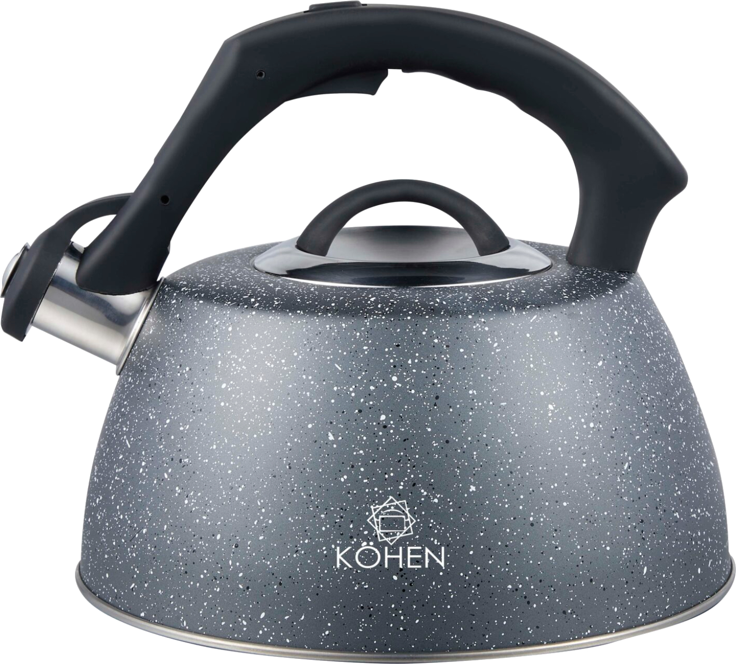 Чайник металевий Kohen зі свистком Rocky 3 л (KN93002) - Фото 1