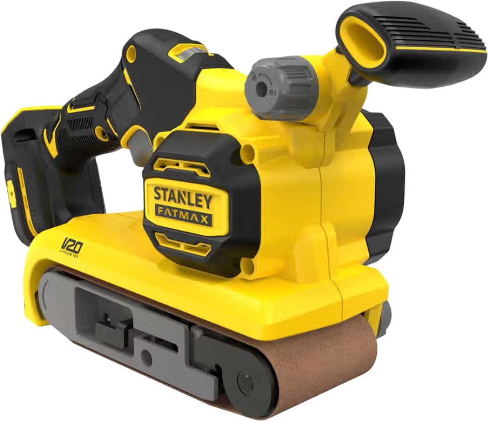 Стрічкова шліф. машина Stanley FatMax V20 18В (SFMCW223B) - Фото 1