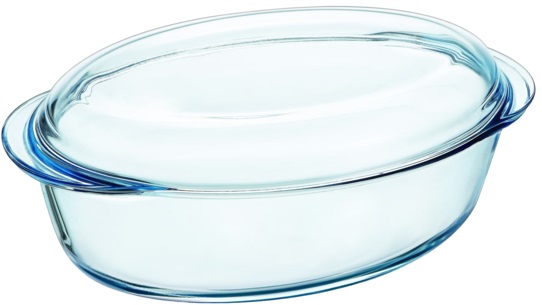 Форма для приготування Pyrex 459A000/7643 овал з кр 3.1л+1л - Фото 1