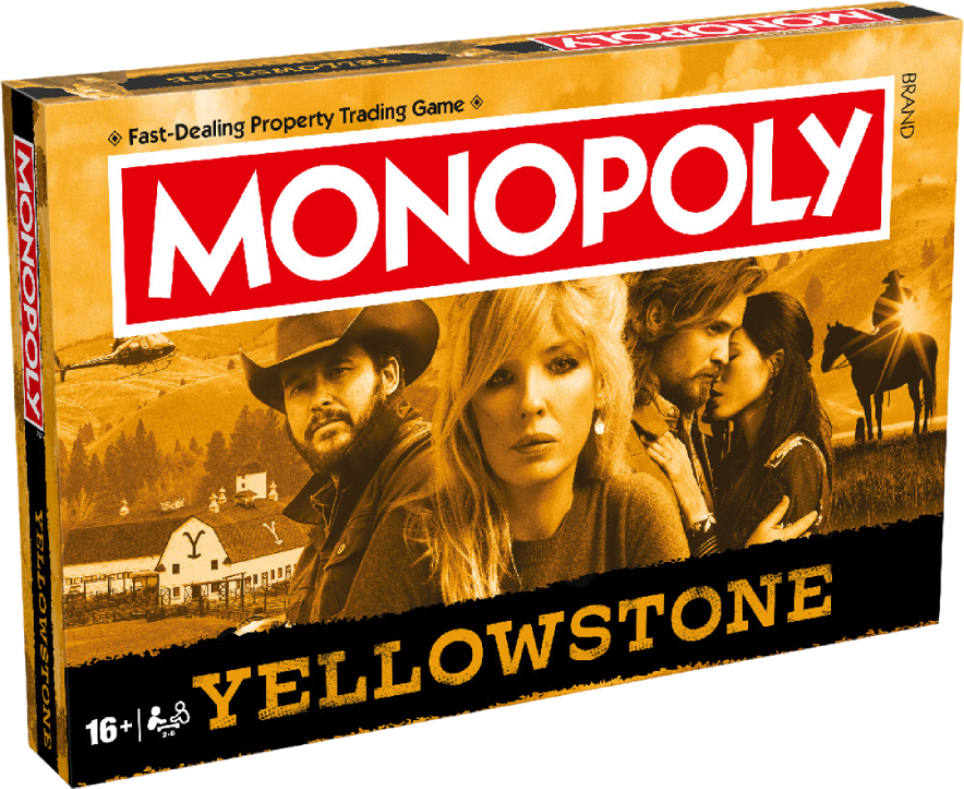 Настільна гра стратегічна (18+) Winning Moves YELLOWSTONE Monopoly (WM04120-EN1-6) - Фото 1