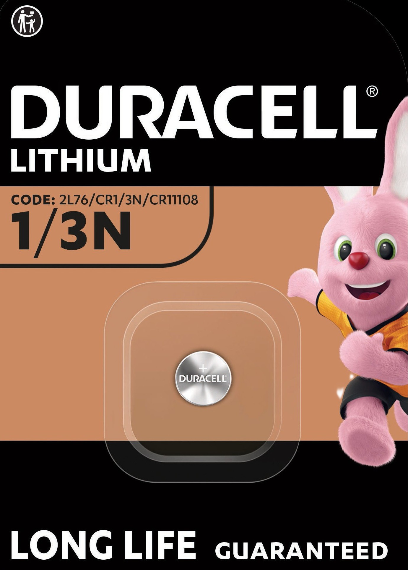 Елемент живлення тип 1/3N Duracell 1/3N (5007803) - Фото 1