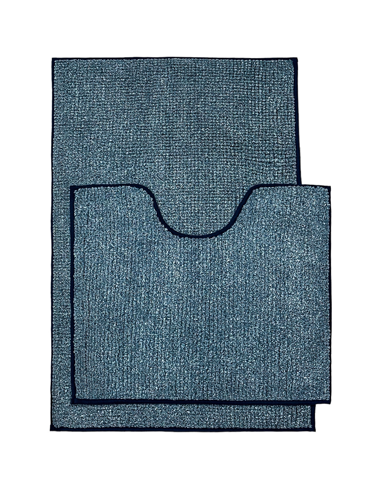 Купить Набор ковров DarianA Standard Plus 60х50+60х90 см Темно-синий (1000009334) - Фото 1 Набор ковров DarianA Standard Plus 60х50+60х90 см Темно-синий (1000009334) - Фото 1