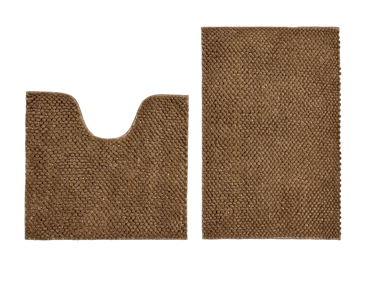 Купить Набор ковров DarianA АНАНАС 55х50+50х80 см Какао (1000009338) - Фото 1 Набор ковров DarianA АНАНАС 55х50+50х80 см Какао (1000009338) - Фото 1