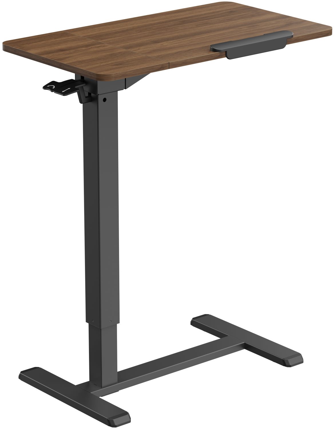 Стіл з електрорегулюванням висоти OfficePro та нахилом стільниці ODM320DW Dark Wood/Black - Фото 1