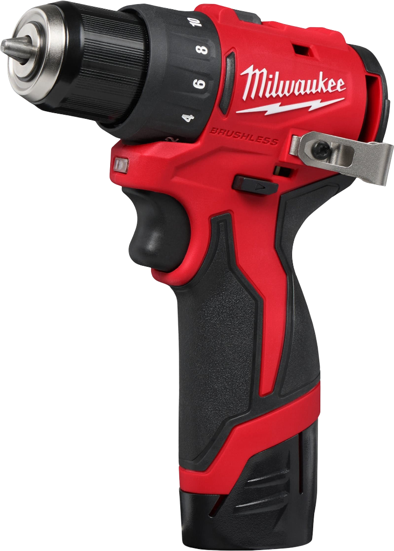Дрель-шуруповерт Milwaukee M12 BLDDRC-202C 12В (4933499686) - Фото 1