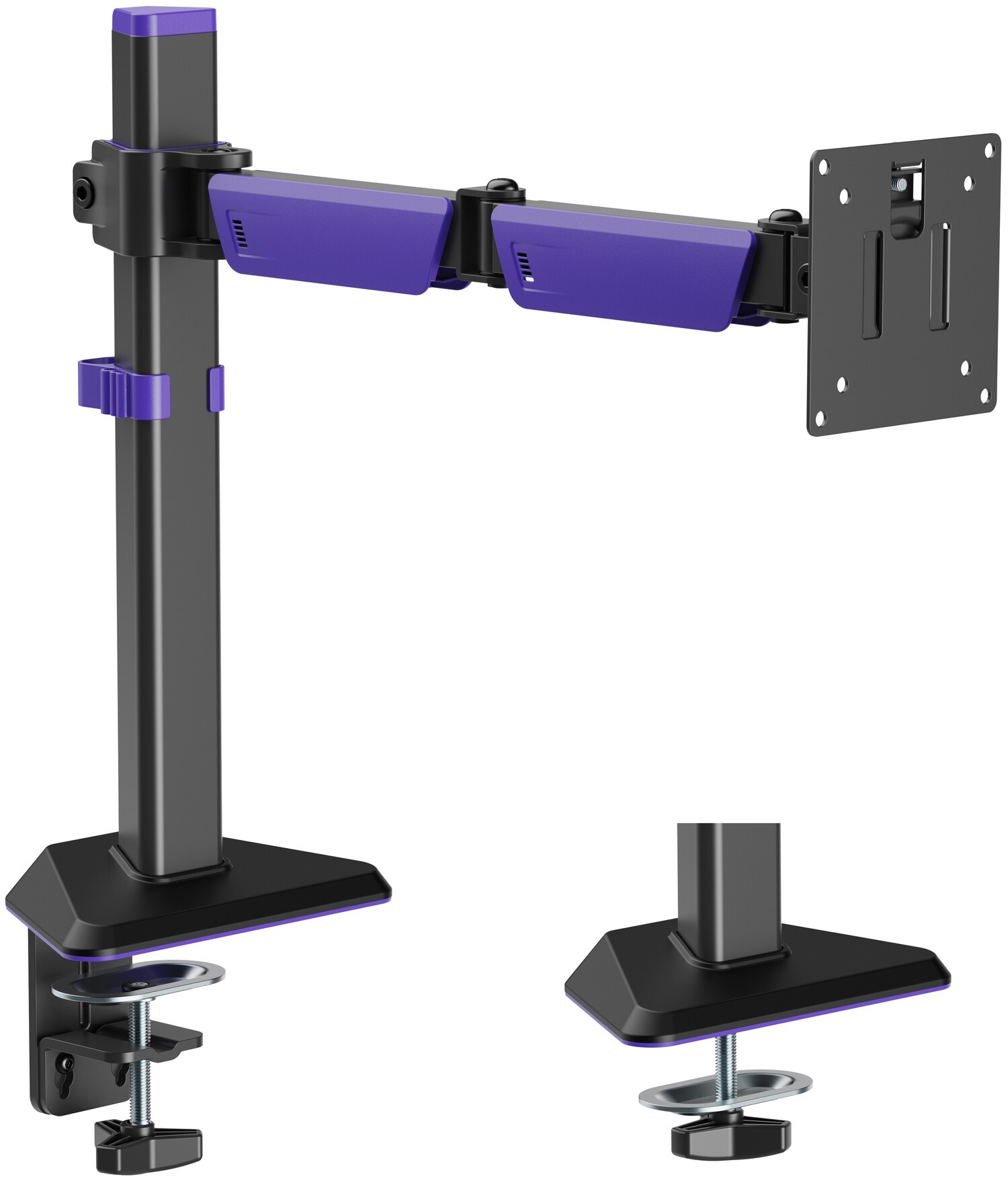 Кріплення настільне GamePro MAG100V Black/Violet - Фото 1