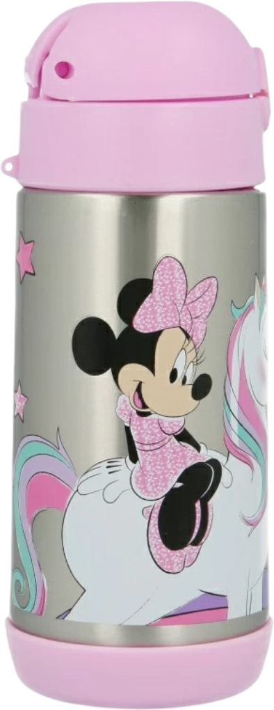 Пляшка для води дитяча STOR 360 мл MINNIE MOUSE DISNEY UNICORNS ARE REAL (Stor-18860) - Фото 1