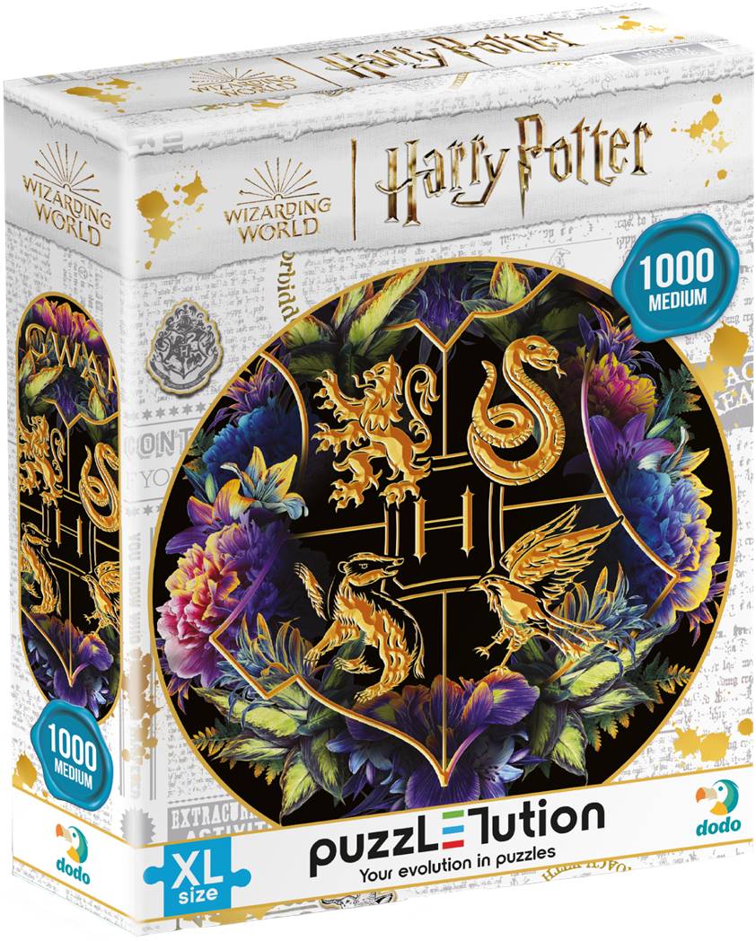 Пазли картонні (8 +) Dodo Medium-XL Harry Potter. До Хогвортсу. Вишукані дивацтва (200570) - Фото 1