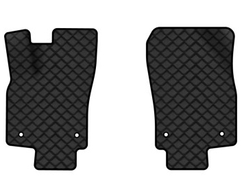 Коврики из экокожи в салон авто передние EVAtech ECO для Astra (H) MT Opel 2004-2014 3 поколение Combi EU OL3549AD2AV4BBLB - Фото 1