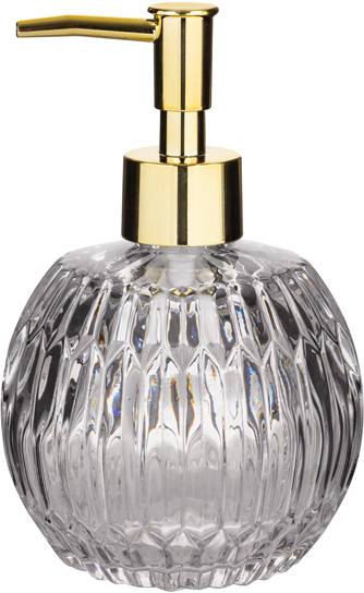 Купити Дозатор для мила LeGlass 300 мл (355-283) - Фото 1 Дозатор для мила LeGlass 300 мл (355-283) - Фото 1