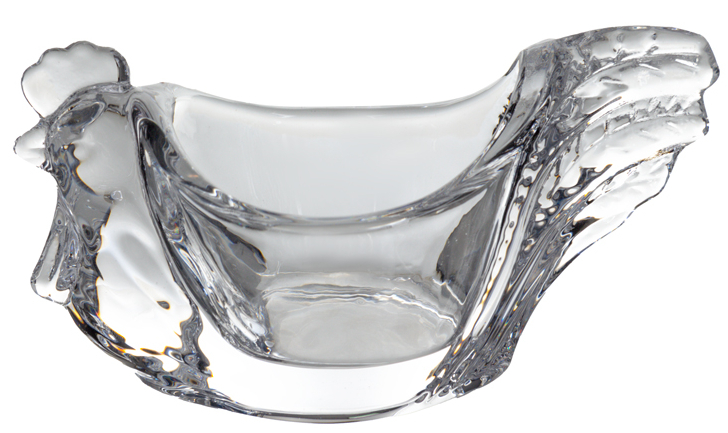 Підставка для яєць LeGlass Курочка 10х5,5х5,5 см (355-291) - Фото 1