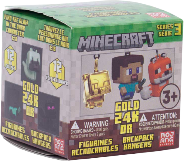 Игровая фигурка-сюрприз Minecraft Minecraft с подвеской (JTMIN-35198) - Фото 1