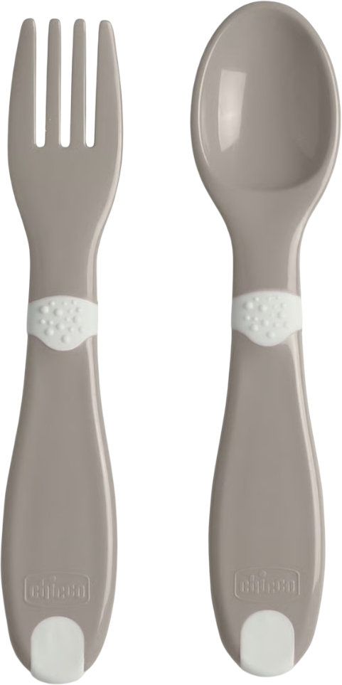 Набор детских столовых приборов для малыша Chicco First Cutlery 12М+ (16101.35) - Фото 1