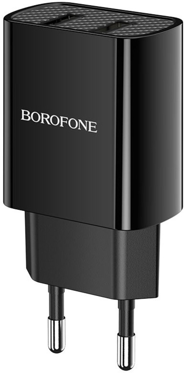 Мережевий зарядний пристрій BOROFONE BA53A 10.5W Black (6931474739131) - Фото 1