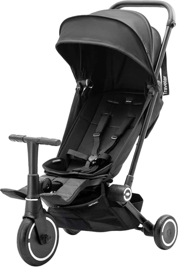 Триколісний велосипед smarTrike Traveler Black (5900800) - Фото 1