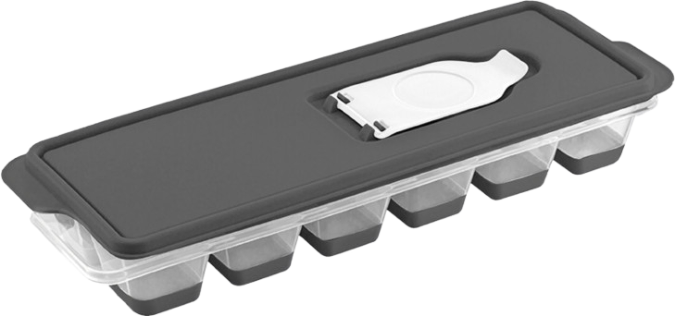 Форма для льоду Dunya 16014-DN "Виштовхни" anthracite - Фото 1