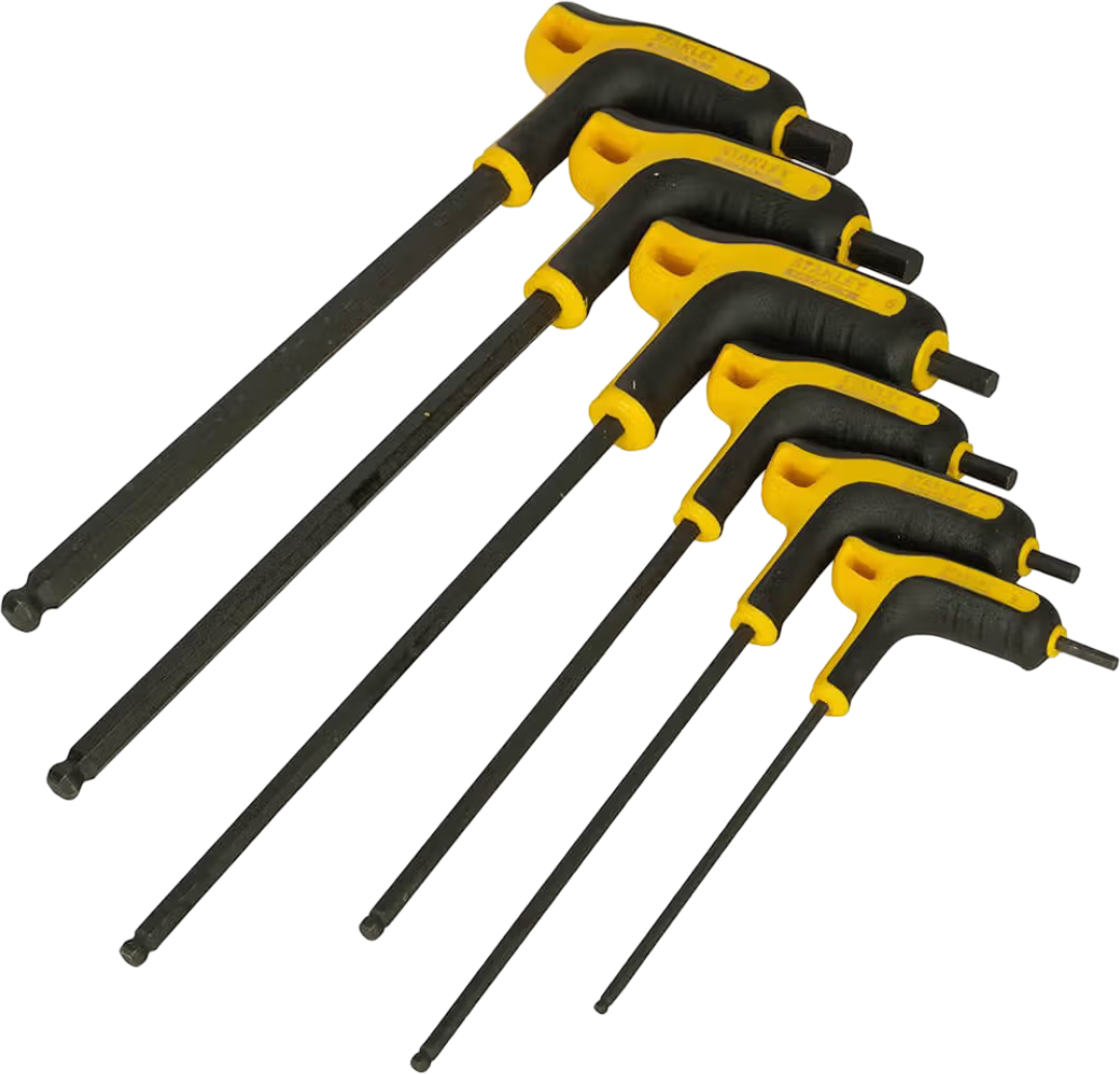 Набор шестигранных ключей Stanley FATMAX 6 шт. (FMHT0-69049) - Фото 1