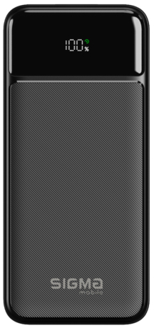 Батарея мобильная Sigma X-power SI20A4QL black (20000mAh, QC22.5W+PD20W) - Фото 1