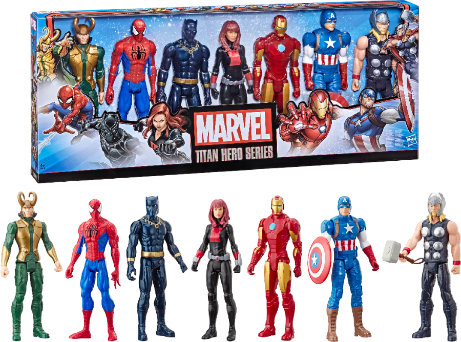 Колекційна фігурка набір Hasbro Marvel Titan Hero Series Multipack (E5178) - Фото 1