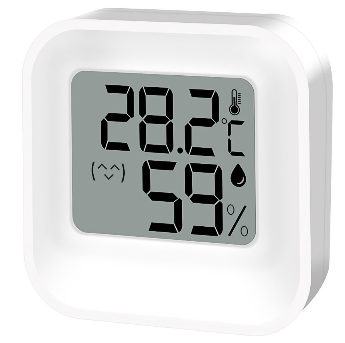 Термогигрометр Action KSD-2206 White - Фото 1