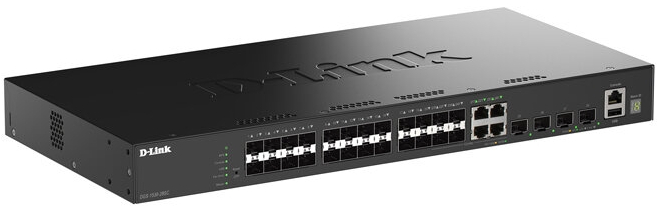 Коммутатор локальної мережі (Switch) D-Link DGS-1530-28SC - Фото 1