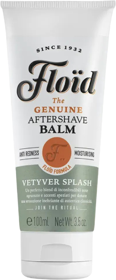 Бальзам после бритья Floid Aftershave Balm Vetyver Splash 100 мл (8004395321711) - Фото 1