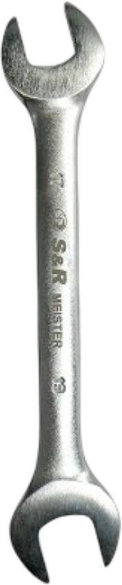 Ключ ріжковий S&R Meister 25x28 мм (271005741) - Фото 1