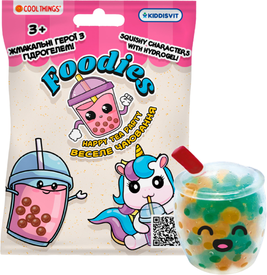 Ігрова фігурка-сюрприз Cool Things Foodies - Веселе чаювання в асорт. (FO018) - Фото 1