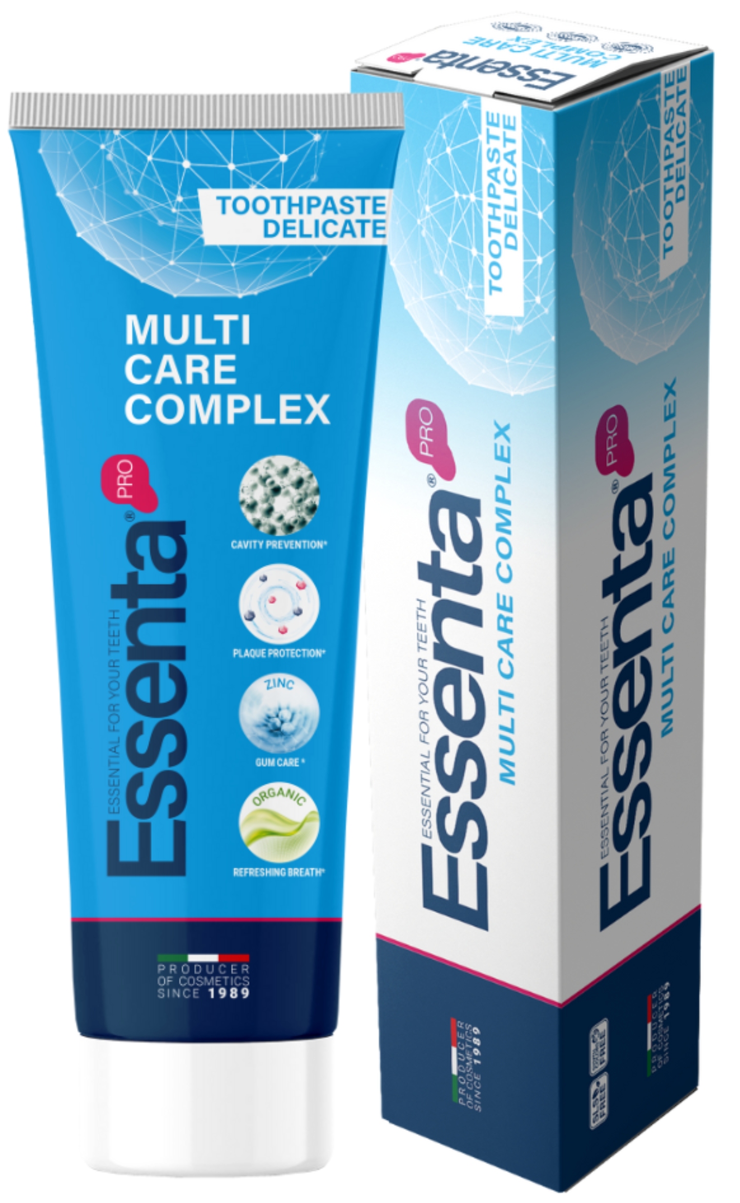 Зубная паста Essenta Pro Multi Care Complex 75 мл (8031447500077) - Фото 1