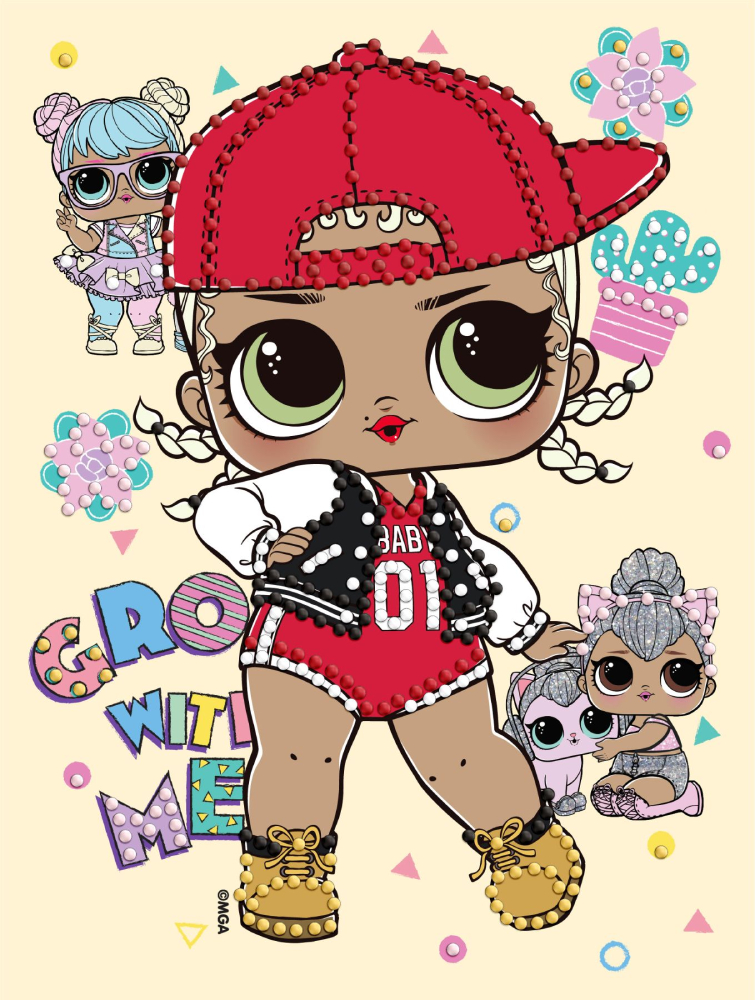 Алмазная живопись Ideyka L.O.L. Surprise! SWAG 15x20 см (AML1196) - Фото 1