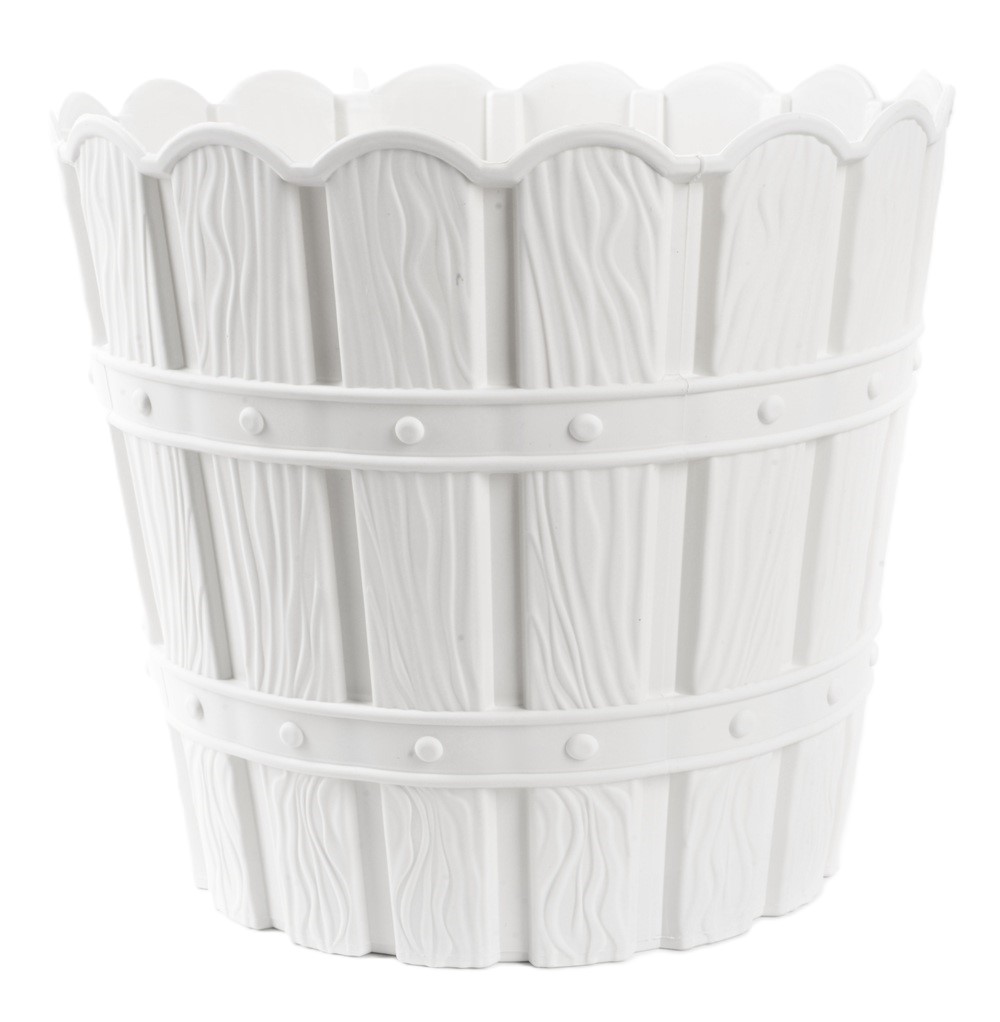 Вазон VIOLET HOUSE 1052 BAMBOO WHITE 0.6 л. - Фото 1