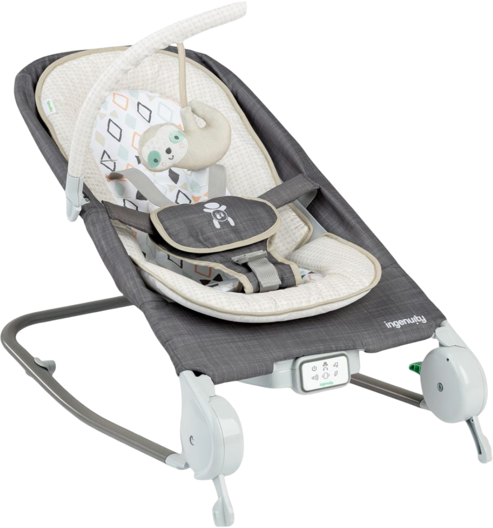 Купити Крісло-шезлонг Ingenuity з технологією Happy Belly, Parker (16853) - Фото 1 Крісло-шезлонг Ingenuity з технологією Happy Belly, Parker (16853) - Фото 1