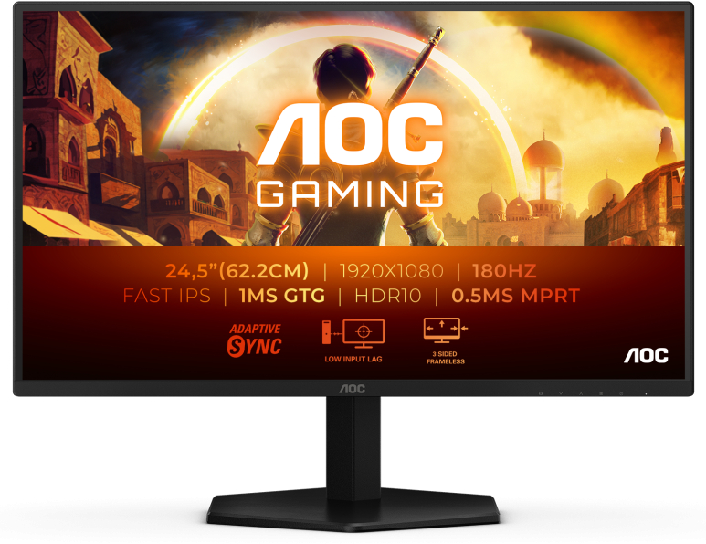 Монитор игровой AOC 25G42E Black - Фото 1