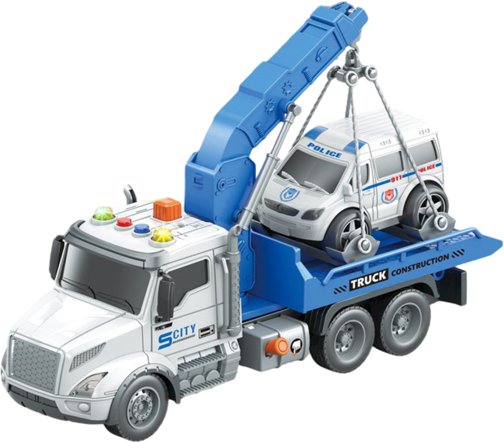 Наземна спецтехніка CARS S Евакуатор блакитний (CJ-4436960) - Фото 1