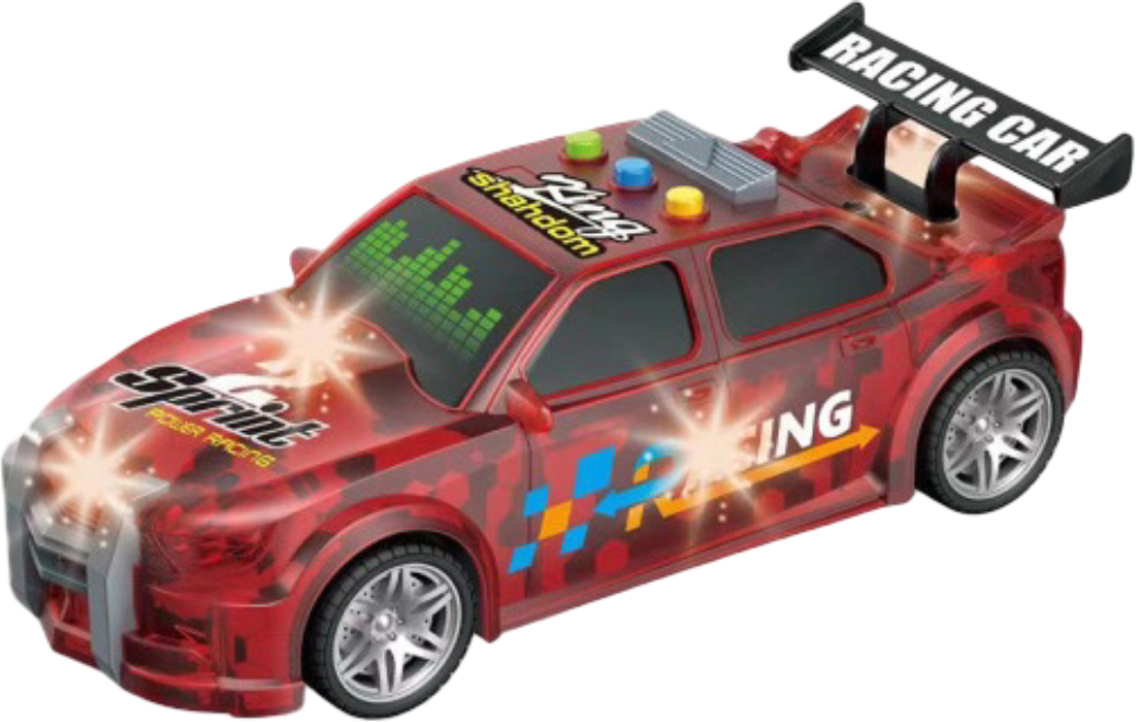 Наземна спецтехніка CARS S Поліцейська машина червона (CJ-4247838) - Фото 1