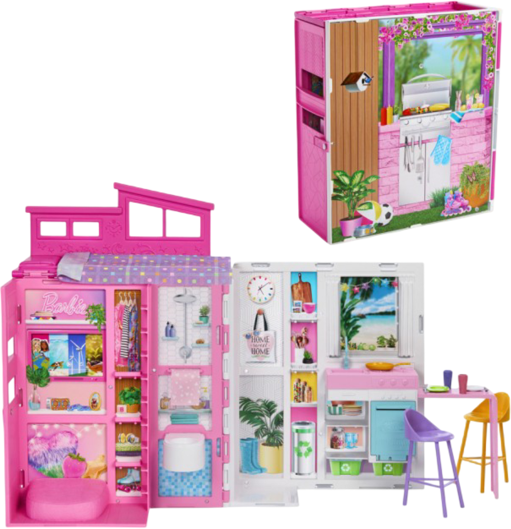 Меблі і будиночки для ляльки Barbie Будиночок для відпочинку (HRJ76) - Фото 1