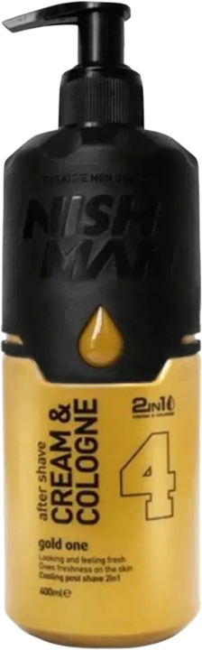 Бальзам после бритья Nishman After Shave Gold One No.4 400 мл (8682035088721) - Фото 1