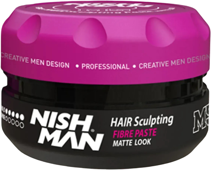 Гель и воск для укладки волос Nishman Fibre Paste Matte Look M5 100 мл (8682035081098) - Фото 1