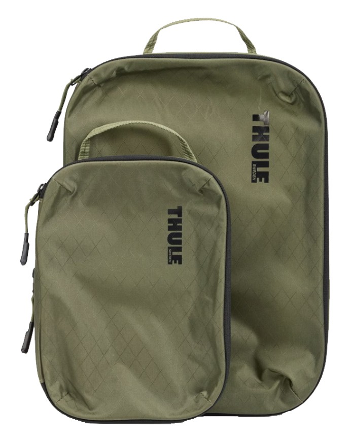 Сумка дорожная Thule Compression Packing Cube Set TCCS-201 Soft Green (3205113) - Фото 1