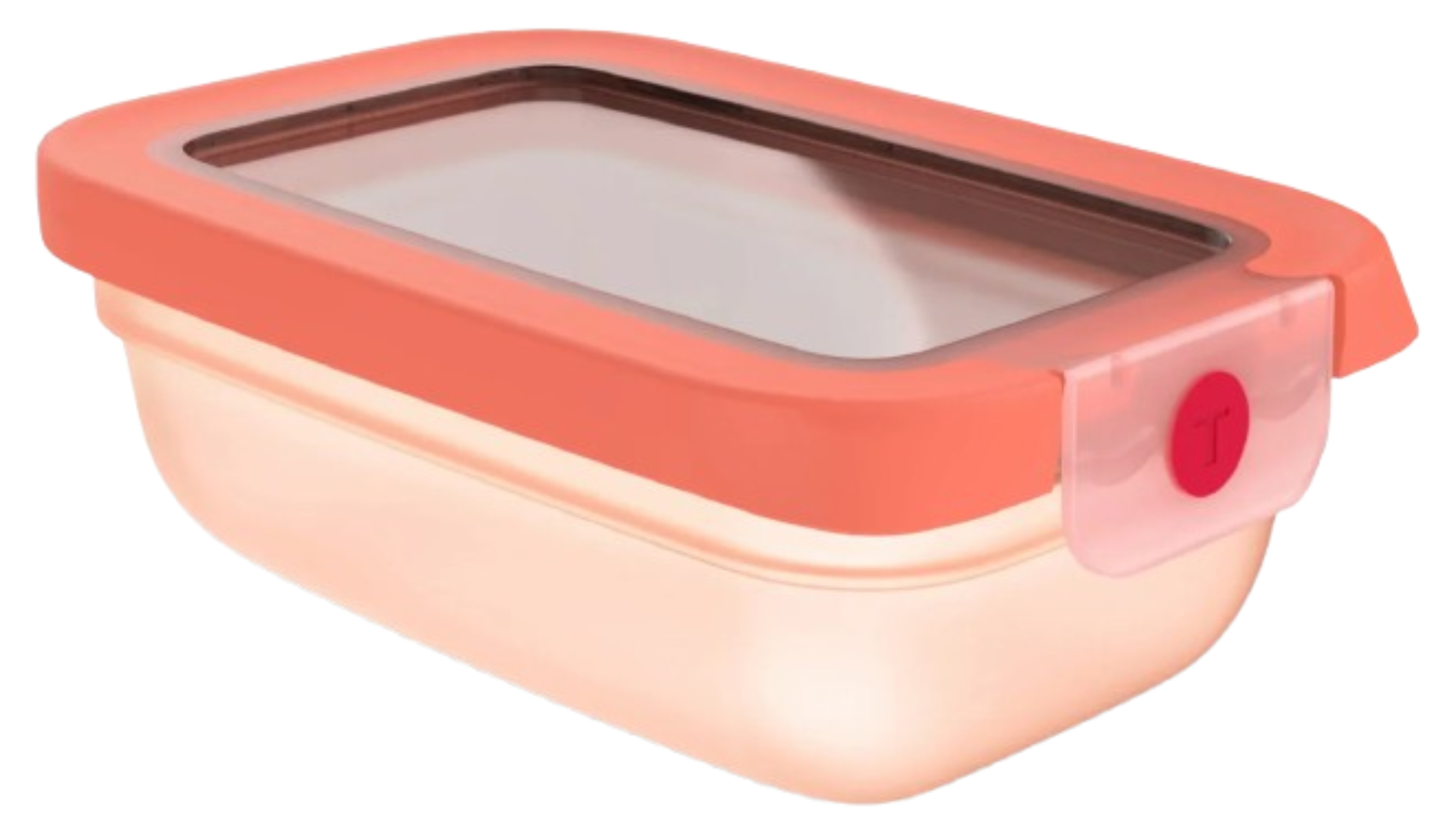 Емкость для хранения Tefal N1210810 ONECLICK 1,2 л оранжевый - Фото 1