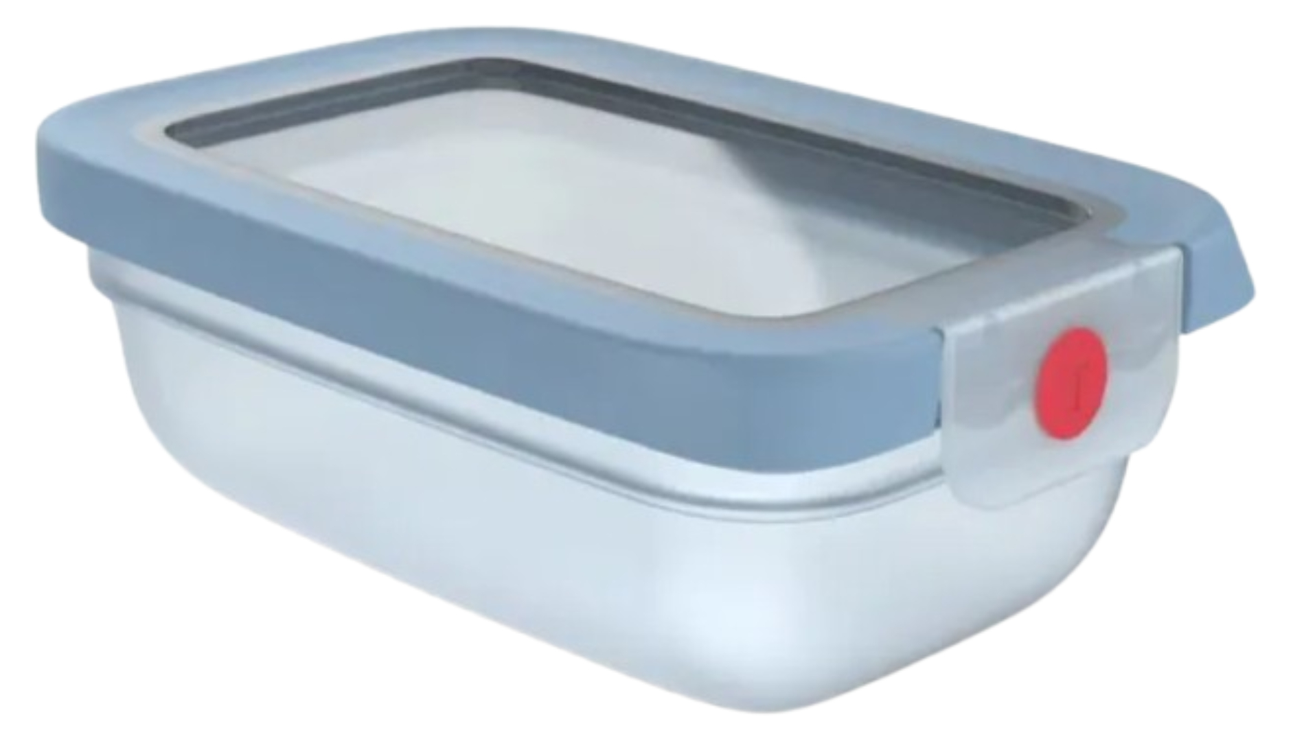 Ємність для зберігання Tefal N1210110 ONECLICK, 0,5 л блакитний - Фото 1